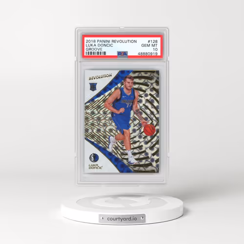 2018 Panini Revolution #128 Luka Doncic - Groove (PSA 10 GEM MINT)