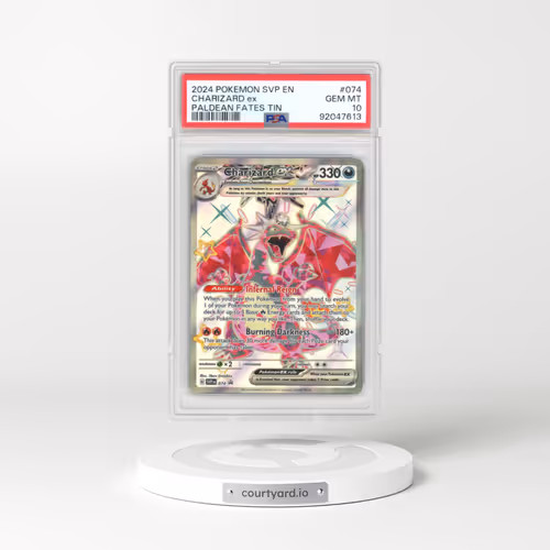 2023 Black Star Promos - Scarlet & Violet SVP EN #074 Charizard ex (PSA 10 GEM MINT)
