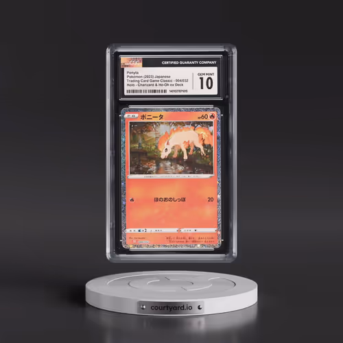 2023 Trading Card Game Classic - CLF, CLL, CLK #004/032 Ponyta - Holo Charizard & Ho-Oh ex Deck - CL
