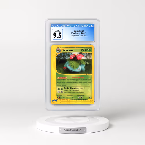 2002 Expedition #68/165 Venusaur (CGC 10 GEM MINT)