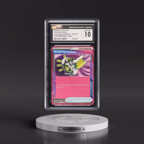 2024 Prismatic Evolutions - PRE EN #128/131 Scoop Up Cyclone - ACE SPEC Rare Holo (CGC 10 GEM MINT)