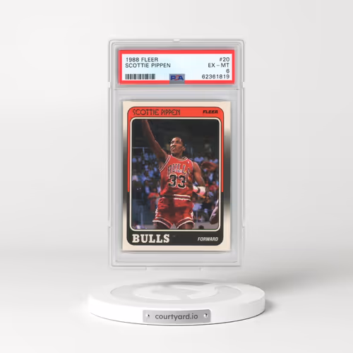 1988 Fleer #20 Scottie Pippen (PSA 6 EX-MT)