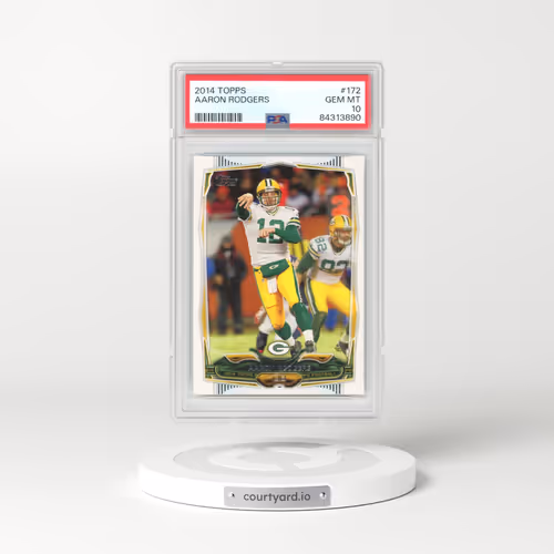 2014 Topps #172 Aaron Rodgers (PSA 10 GEM MINT)