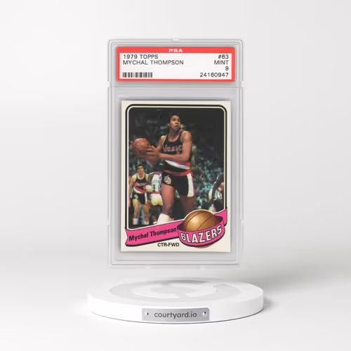 1979 Topps #63 Mychal Thompson (PSA 9 MINT)