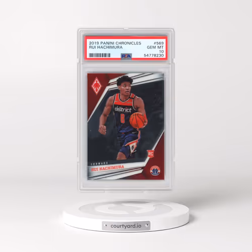 2019 Panini Chronicles #569 Rui Hachimura (PSA 10 GEM MINT)