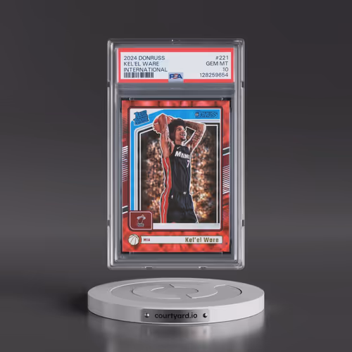 2024 Panini Donruss #221 Kel'El Ware - International (PSA 10 GEM MINT)