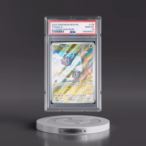 2023 Pokémon Mew EN-151 #178 Tangela - Illustration Rare (PSA 10 GEM MINT)