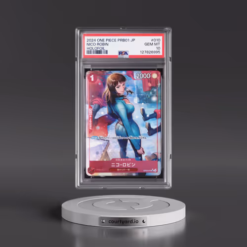 2024 One Piece Japanese PRB01-Premium Booster -One Piece Card the Best #010 Nico Robin - Holofoil (P