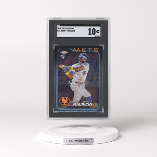 2024 Topps Chrome #28 Ronny Mauricio (SGC 10 GEM MINT)