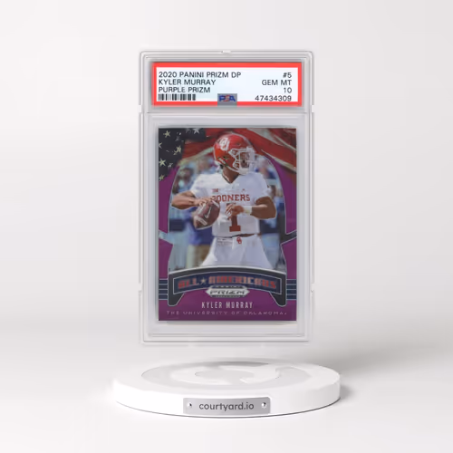 2020 Panini Prizm Draft Picks #5 Kyler Murray - Purple Prizm (PSA 10 GEM MINT)