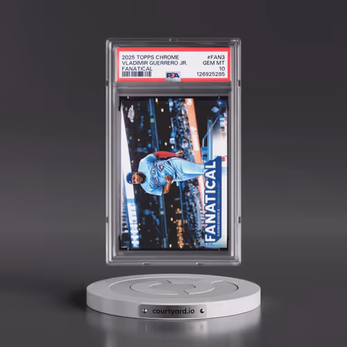 2025 Topps Chrome Fanatical #FAN3 Vladimir Guerrero Jr. (PSA 10 GEM MINT)