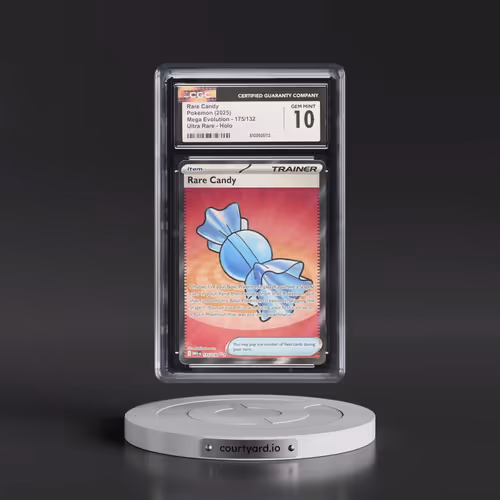 2025 Mega Evolution - MEG EN #175/132 Rare Candy - Ultra Rare Holo (CGC 10 GEM MINT)
