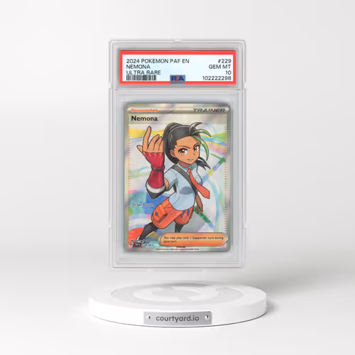 2024 Pokémon Paf EN-Paldean Fates #229 Nemona - Ultra Rare (PSA 10 GEM MINT)