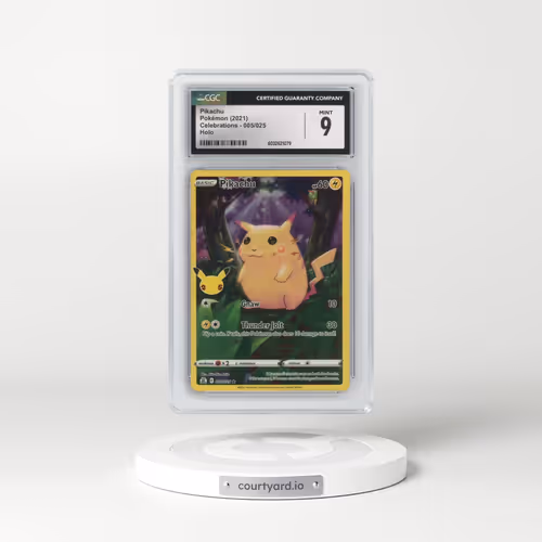 2021 Celebrations #005/025 Pikachu (CGC 9 MINT)