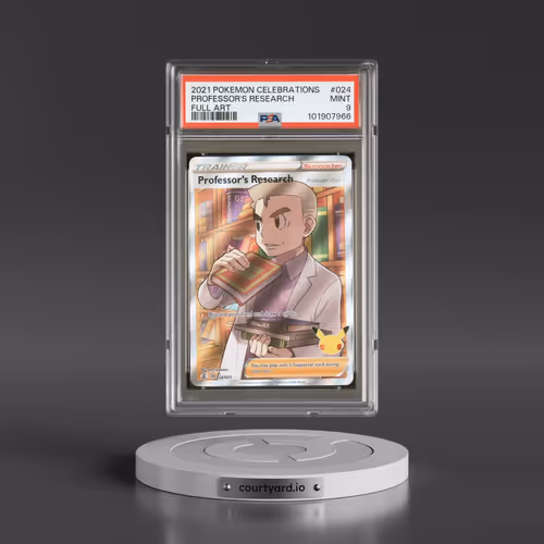 2021 Pokémon Celebrations #024 Professor's Research - Full Art (PSA 9 MINT)