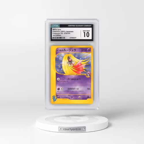 2001 Pokémon VS #074/141 Will's Jynx - 1st Edition (CGC 10 GEM MINT)