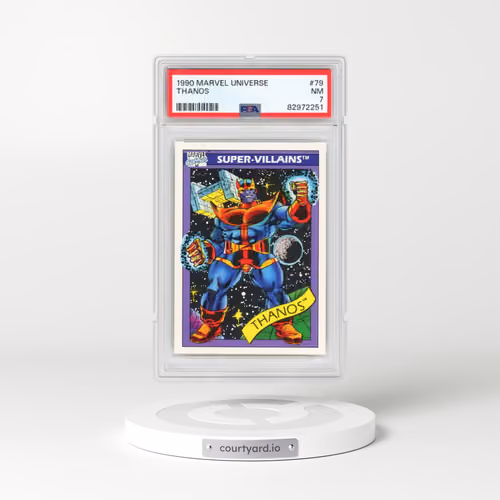 1990 Marvel Universe #79 Thanos (PSA 7 NM)