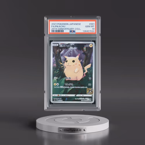 2021 Pokémon 25th Anniversary Collection #001 Pikachu - Full Art (PSA 10 GEM MINT)