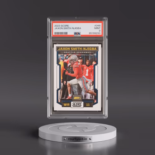 2023 Panini Score #348 Jaxon Smith-Njigba (PSA 9 MINT)