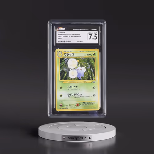 1999 Gold, Silver, to a New World Jumpluff Holo