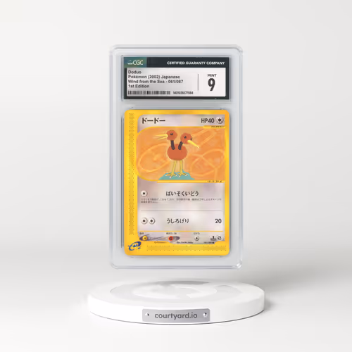 2002 Wind from the Sea #061/087 Doduo - 1st Edition (CGC 9 MINT)