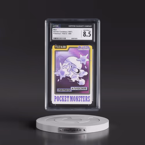 1997 (Pocket Monsters on Bottom) Part 4 #089 Muk (CGC 8.5 NM-MT+)