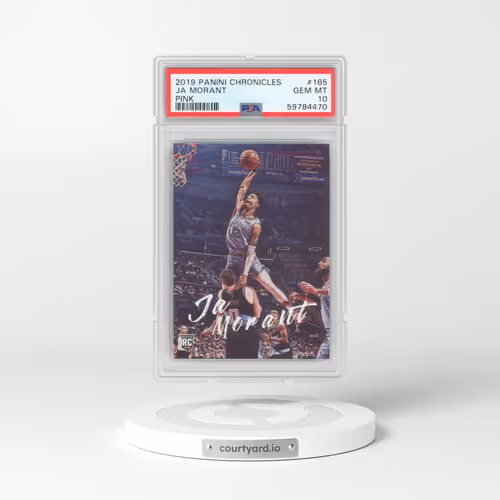 2019 Panini Chronicles #165 Ja Morant - Pink (PSA 10 GEM MINT)