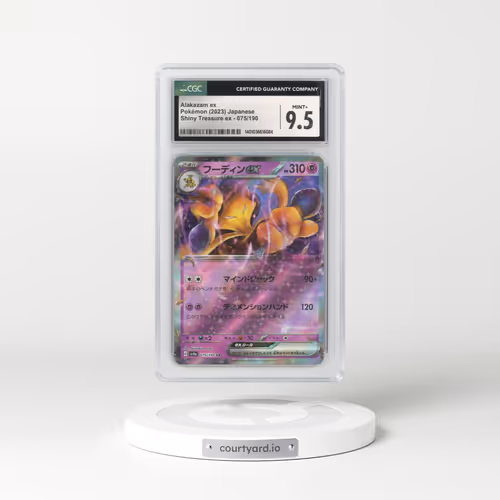 2023 Shiny Treasure ex #075/190 Alakazam ex - Holo (CGC 9.5 MINT+)