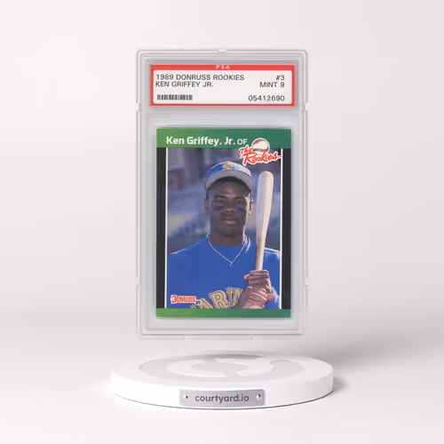 1989 Donruss Rookies #3 Ken Griffey Jr (PSA 9 MINT)