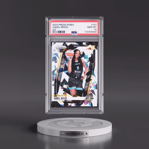 2024 Panini Prizm WNBA #147 Angel Reese - Ice (PSA 10 GEM MINT)