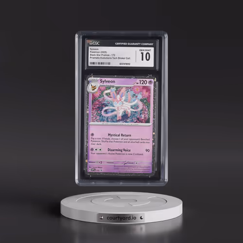 2025 Pokémon Svp EN-SV Black Star Promo #172 Sylveon - Prismatic Evolutions Tech Sticker Collection