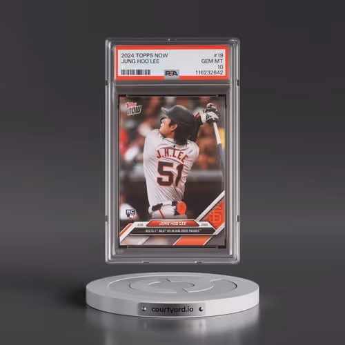 2024 Topps Now #19 Jung Hoo Lee (PSA 10 GEM MINT)