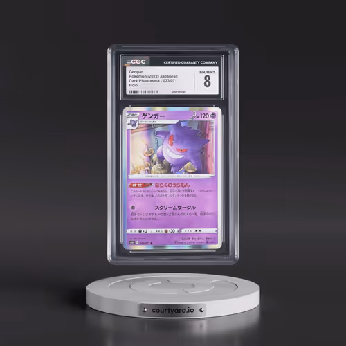 2021 Dark Phantasma #023/071 Gengar - Holo (CGC 8 NM-MT)