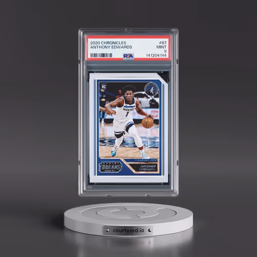 2020 Panini Chronicles #87 Anthony Edwards (PSA 9 MINT)