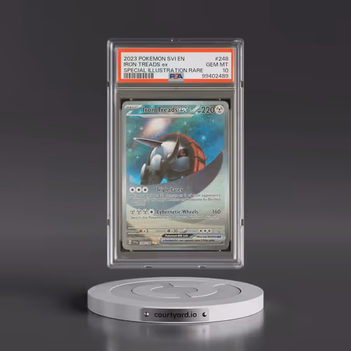 2023 Pokémon Svi EN-Scarlet & Violet #248 Iron Treads EX - Holo Special Illustration Rare (PSA 10 GE