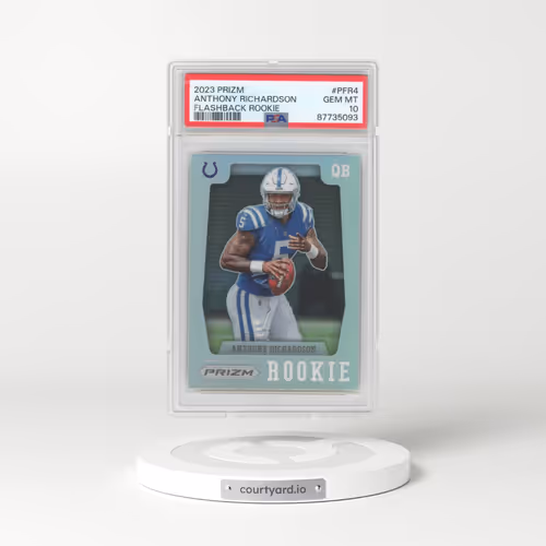 2023 Panini Prizm Prizm Flashback Rookie #PFR4 Anthony Richardson (PSA 10 GEM MINT)