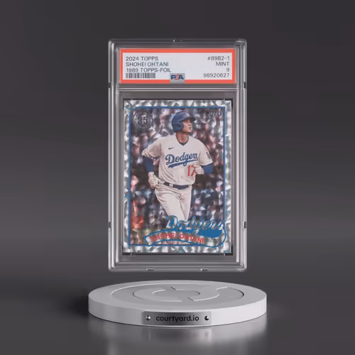 2024 Topps 1989 Topps Baseball #89B2-1 Shohei Ohtani - Series 2-Foil (PSA 9 MINT)