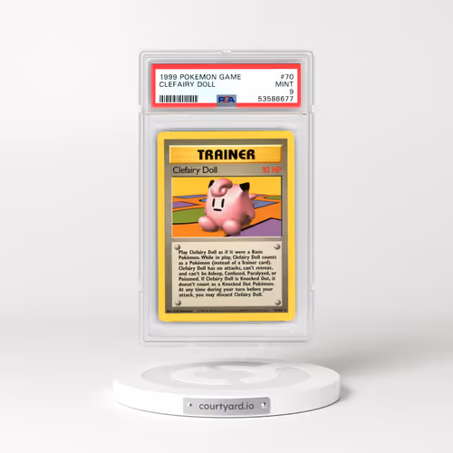 1999 Pokémon Game #70 Clefairy Doll (PSA 9 MINT)