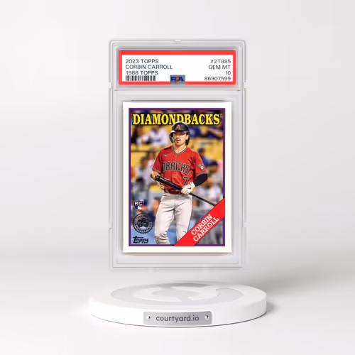 2023 Topps 1988 Topps Baseball #2T885 Corbin Carroll - Series 2 (PSA 10 GEM MINT)
