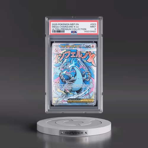 2025 Pokémon Mep EN-Me Black Star Promo #023 Mega Charizard X EX - Holo Mega Charizard X EX Ultra-Pr