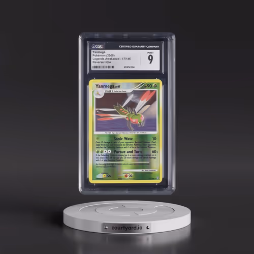 2008 Legends Awakened #17/146 Yanmega - Reverse Holo (CGC 9 MINT)