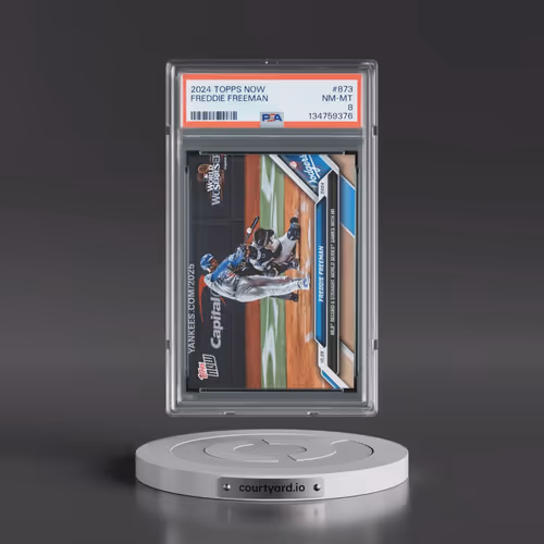 2024 Topps Now #873 Freddie Freeman (PSA 8 NM-MT)