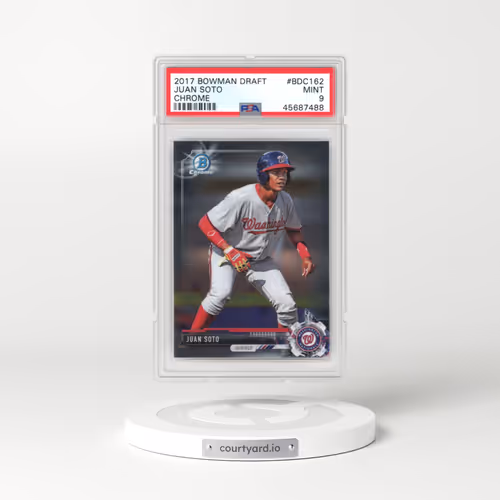 2017 Bowman Draft #BDC162 Juan Soto - Chrome (PSA 9 MINT)