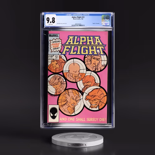 Alpha Flight #12 CGC 9.8 White Pages (Marvel Comics, 7/84) - Universal