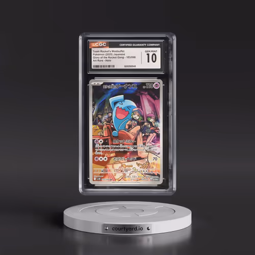 2025 Glory of the Rocket Gang - sv10 #103/098 Team Rocket's Wobbuffet - Art Rare Holo (CGC 10 GEM MI