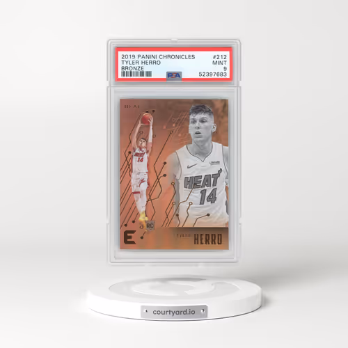 2019 Panini Chronicles #212 Tyler Herro - Bronze (PSA 9 MINT)