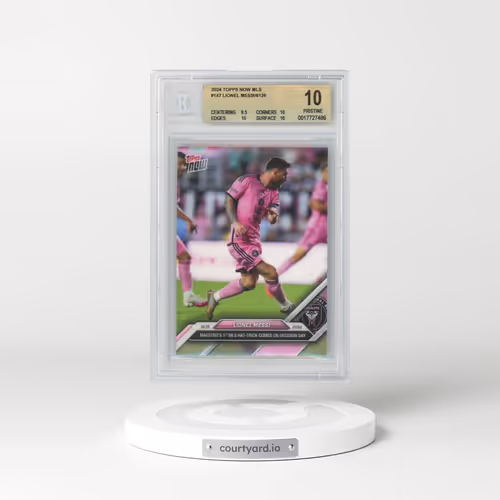 2024 Topps Now MLS #147 Lionel Messi/6126* (BGS 10 PRISTINE)