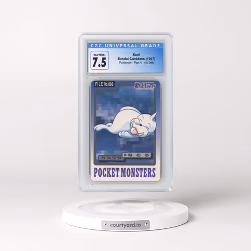 1997 (Pocket Monsters on Bottom) Part 4 #086 Seel (CGC 7.5 NM+)