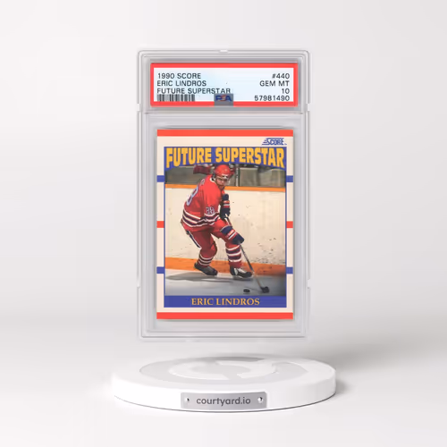 1990 Score #440 Eric Lindros - Future Superstar (PSA 10 GEM MINT)