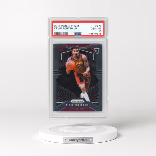 2019 Panini Prizm #274 Kevin Porter Jr. (PSA 10 GEM MINT)